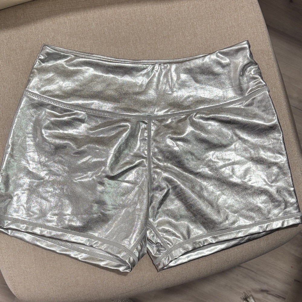 Women's Silver Shorts